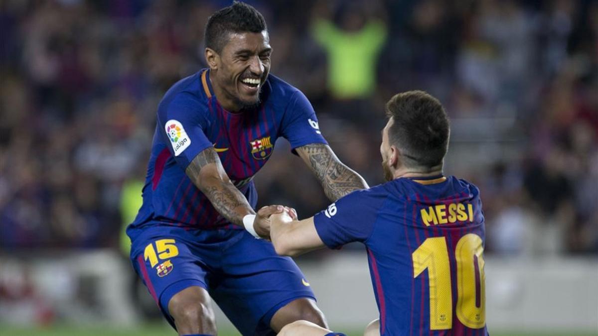 Paulinho y Messi, dos de los jugadores que más cuidan la nutrición en sus carreras