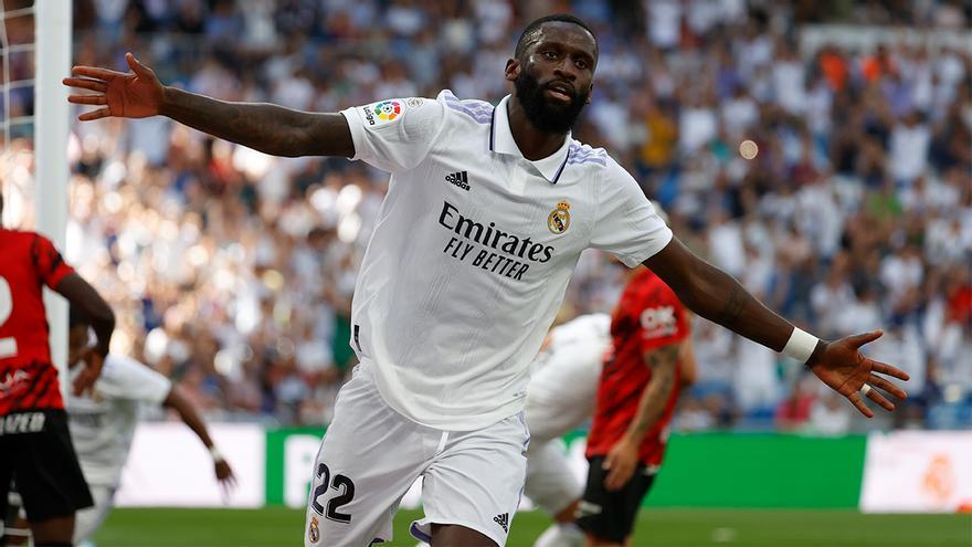 Real Madrid-Mallorca: Rüdiger cerró el marcador