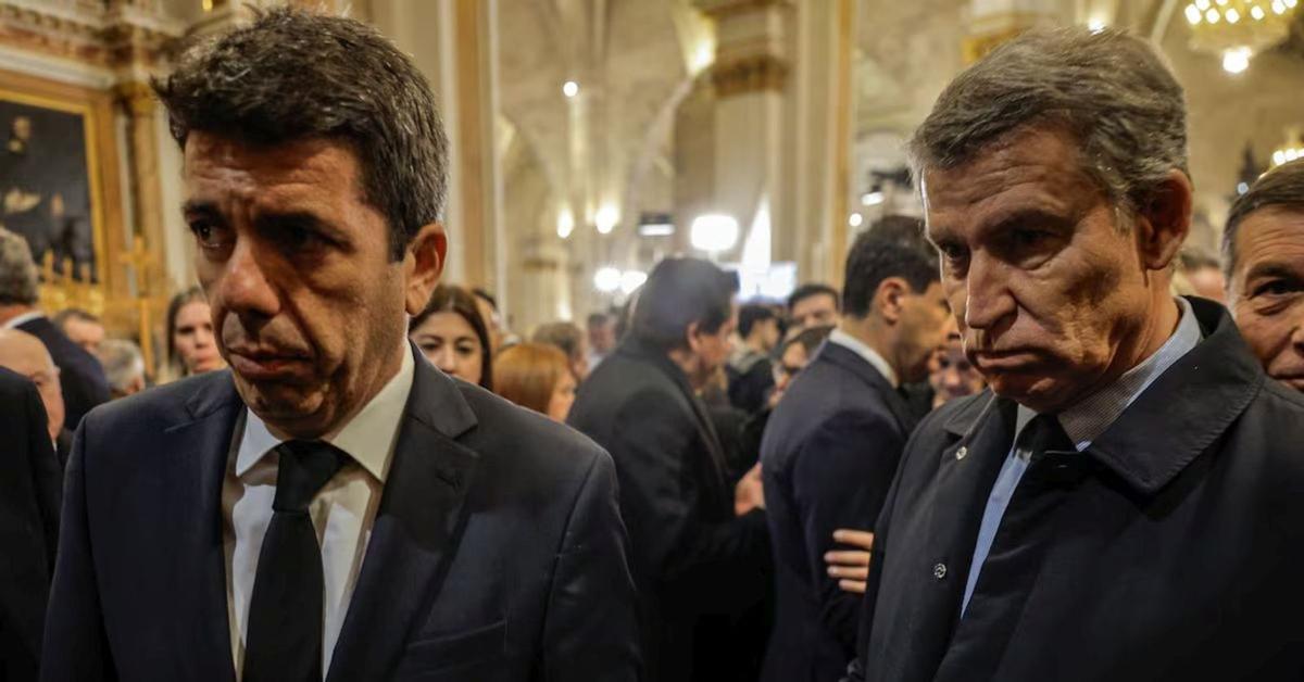 Mazón pacta la sortida amb Feijóo al marge del PP valencià