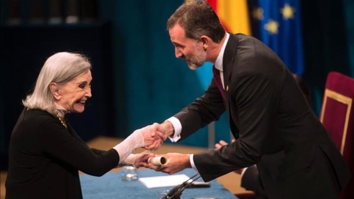 Imagen de archivo de una entrega de los Premios Princesa de Asturias.