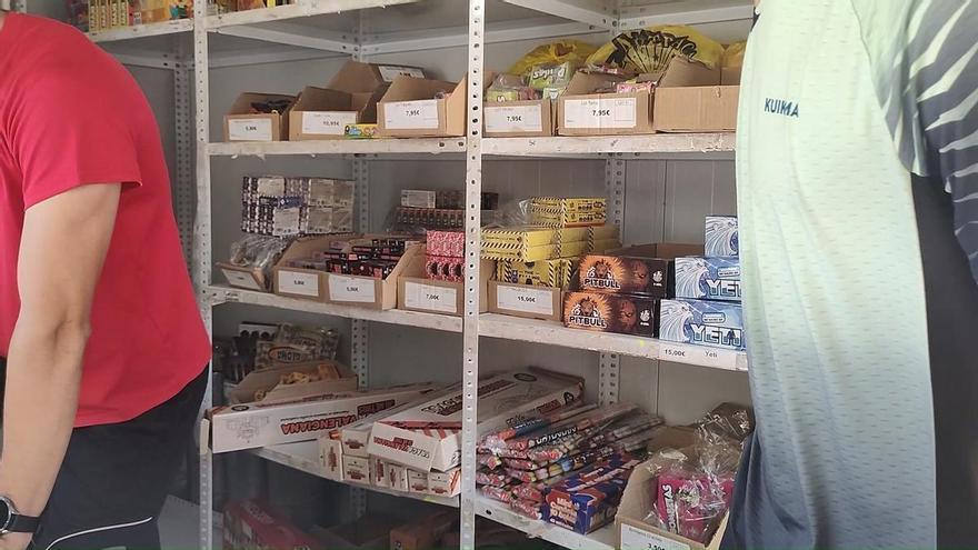 La Guàrdia Civil inspecciona les casetes de petards al Bages