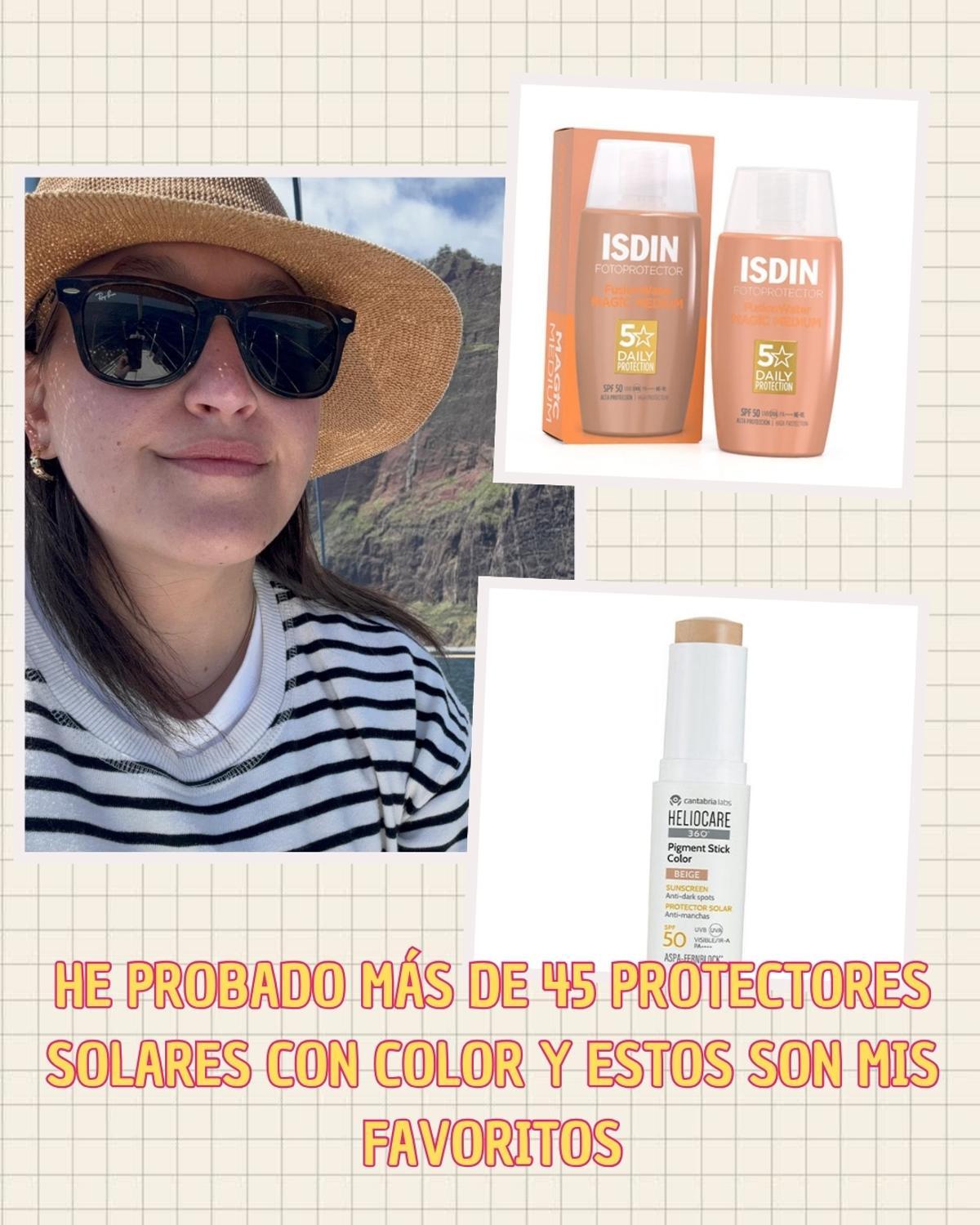 Los mejores protectores solares con color según los expertos