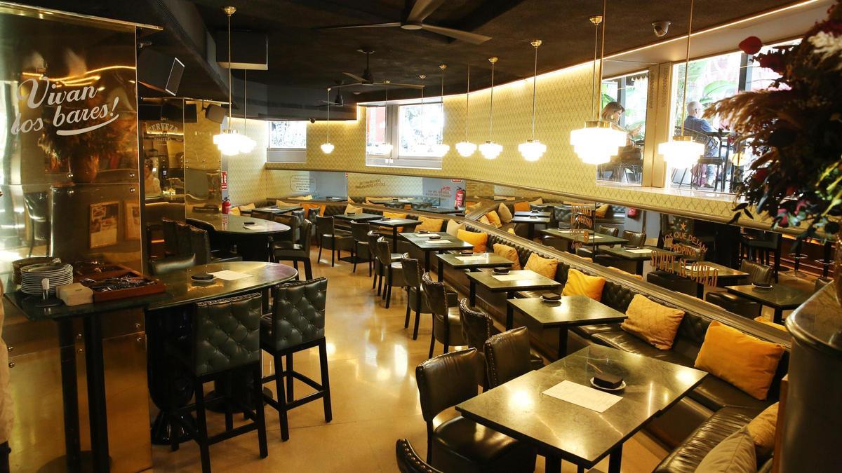 El comedor del Bar Vint-i-quatre.