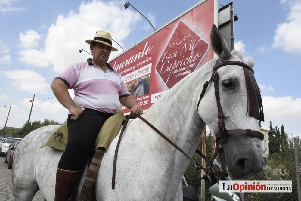 Romería de la Virgen de la Fuensanta: Paso por Alg