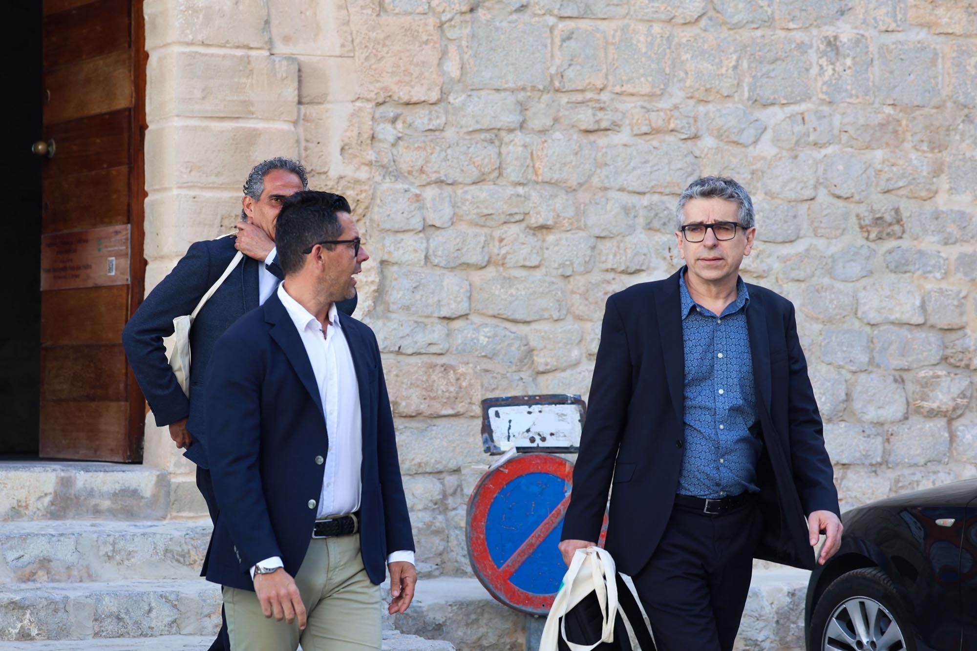 Vista a Ibiza del Secretario de Estado de Cultura