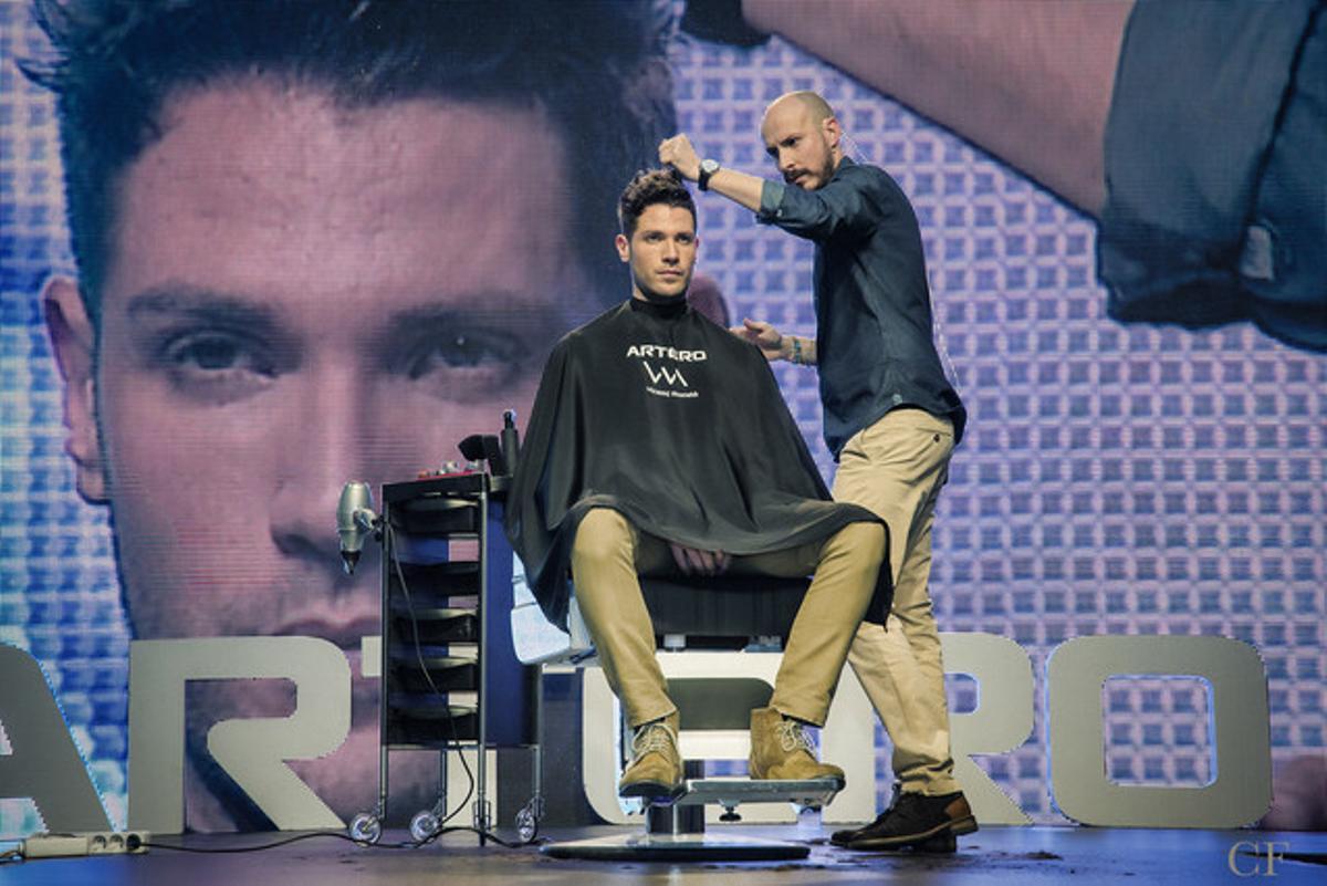Vicenç Moretó, el millor barber del món. Vicenç Moretó, el millor barber del món.