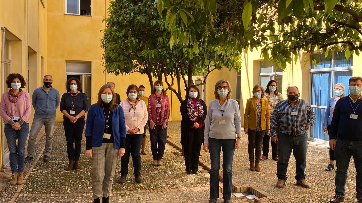 Profesionales del área de Personal del Reina Sofía.