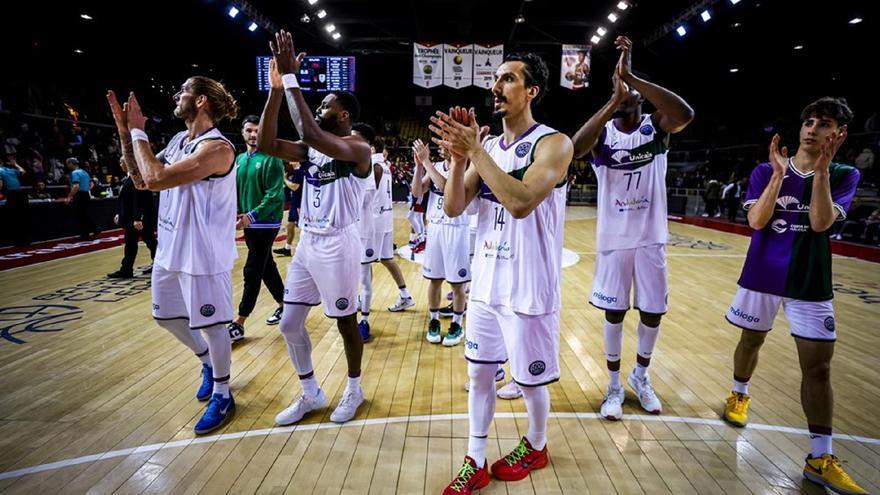 Unicaja, Bonn, Hapoel Jerusalem y UCAM dominan la BCL: 3-0 al parón