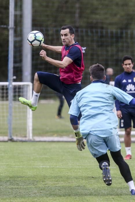 Entrenamiento del Real Oviedo