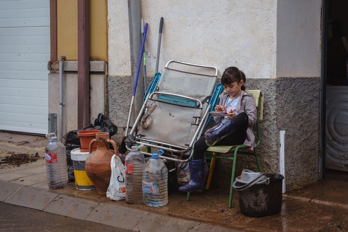 Destrosses provocades per la dana al Montsià