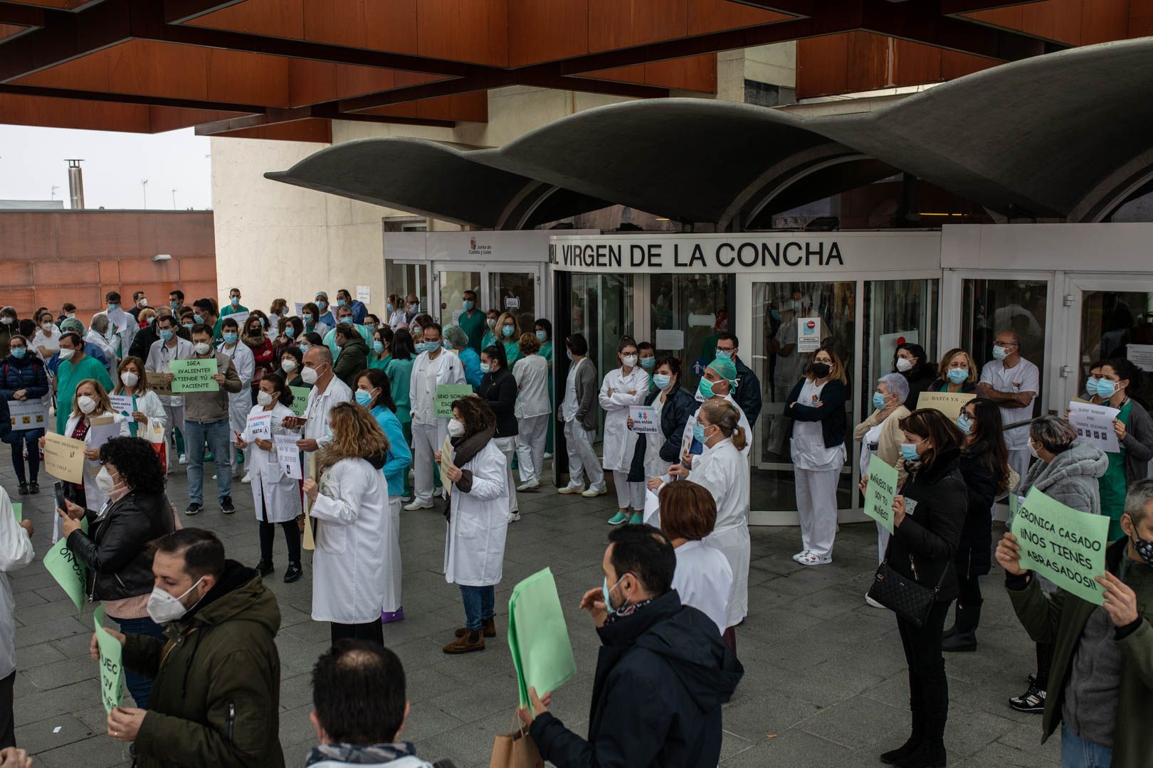 La concentración de médicos en imágenes