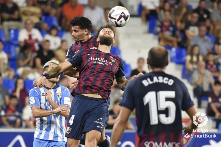 SD Huesca - Málaga CF, en imágenes