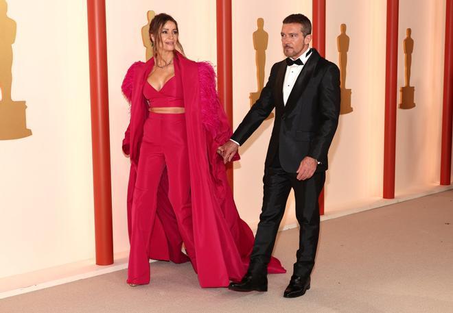 Antonio Banderas y Nicole Kimpel