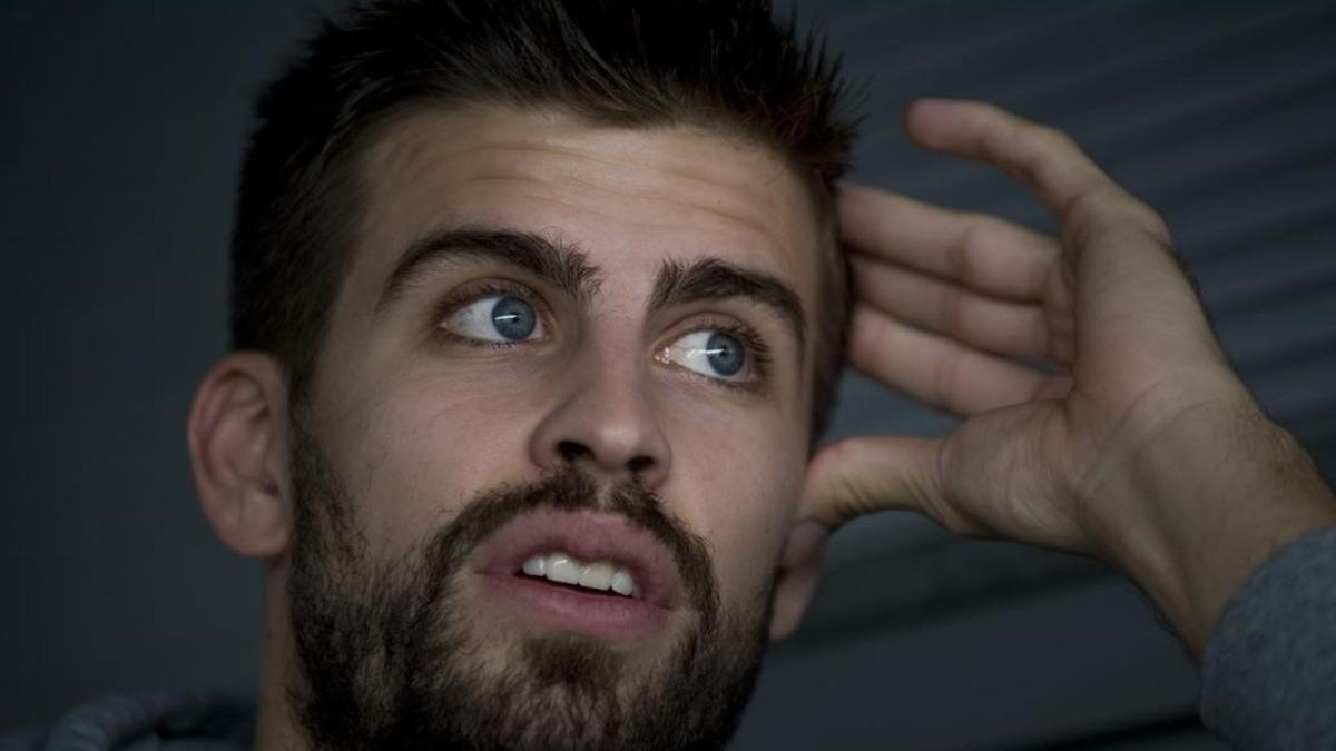 Gerard Piqué, en una entrevista con El Periódico.