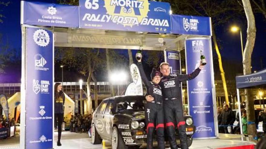 La parella Lucky-Pons (Lancia) s&#039;apunta el segon Ral·li Moritz Costa Brava