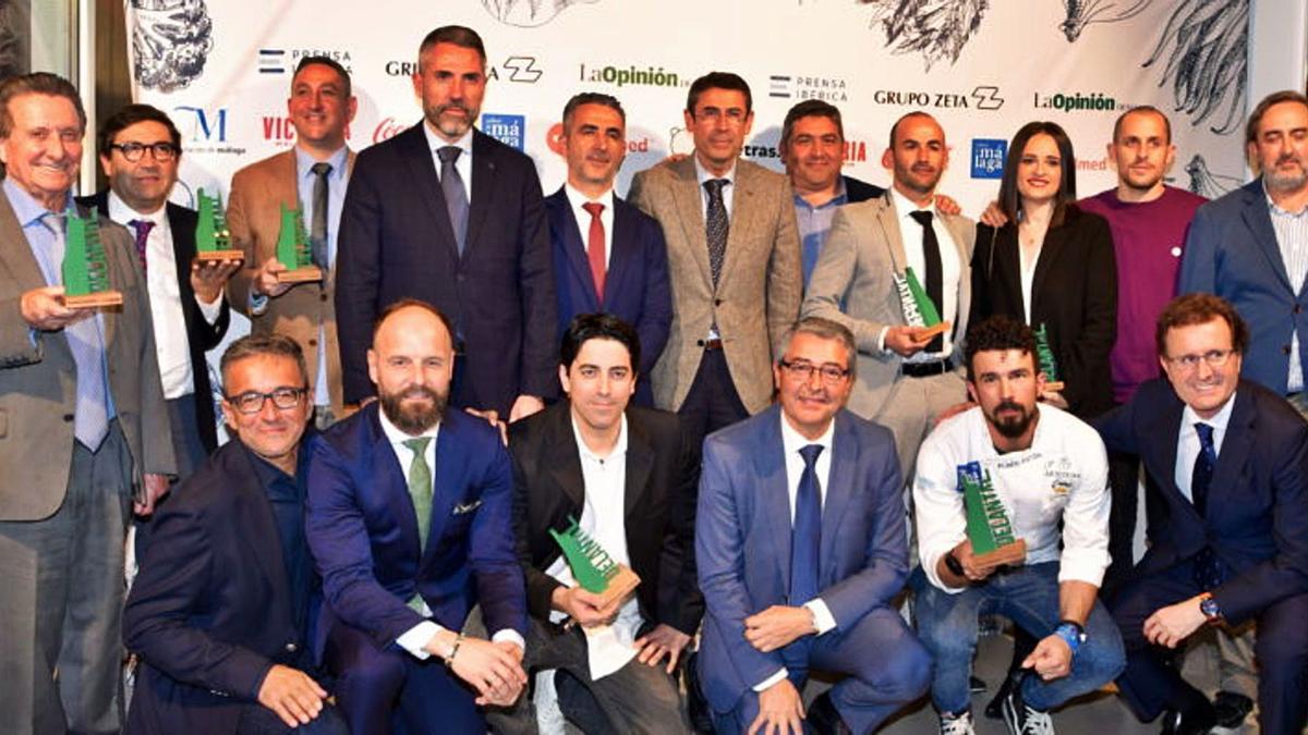 Premiados en la segunda edición (2020) de los galardones gastronómicos de El Delantal de La Opinión de Málaga