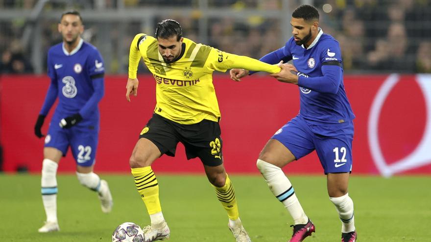 Resumen, goles y highlights del Dortmund 1 - 0 Chelsea de los octavos de final de la Champions League