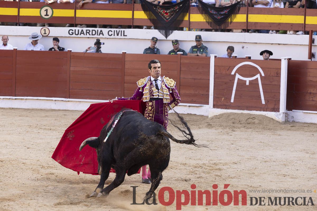 Corrida de toros en Abarán (El Fandi, Emilio de Justo, El Payo)