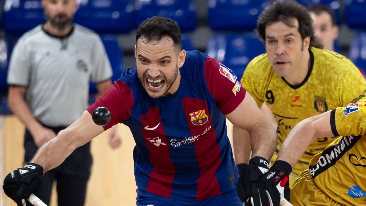 Bargalló, durante un partido de la serie