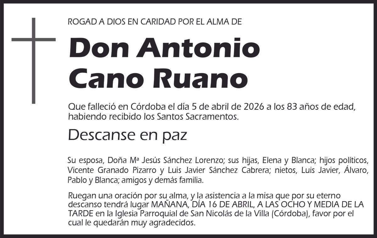 Antonio Cano Ruano