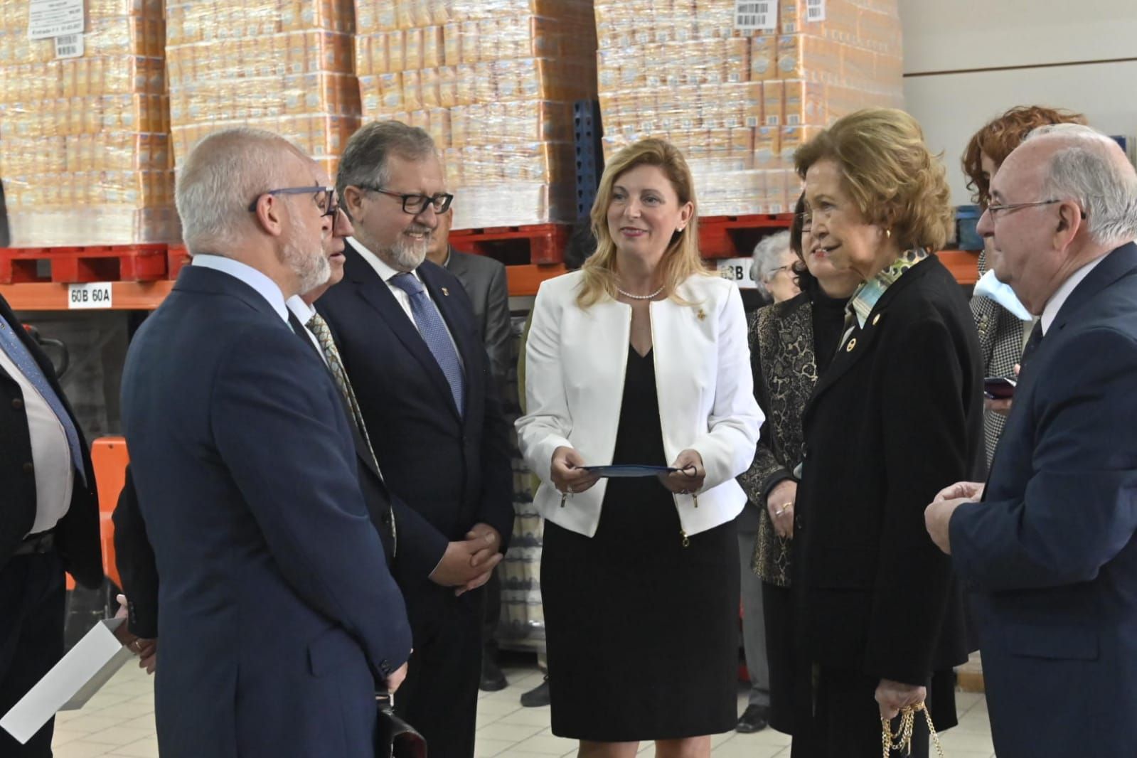 La reina Sofía visita Castelló: las primeras imágenes