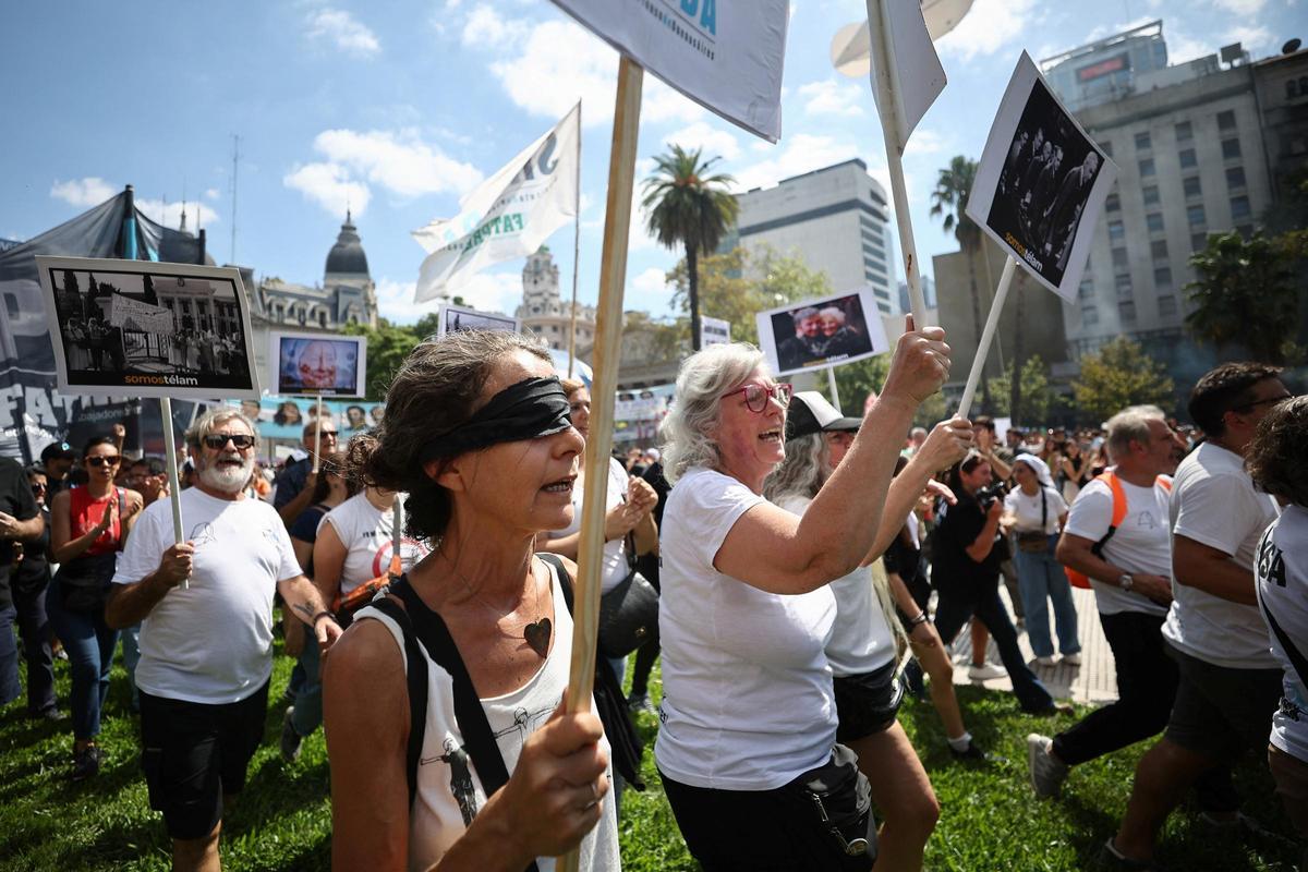 Masiva marcha en Argentina en conmemoración de las víctimas de la Dictadura a 48 años del golpe