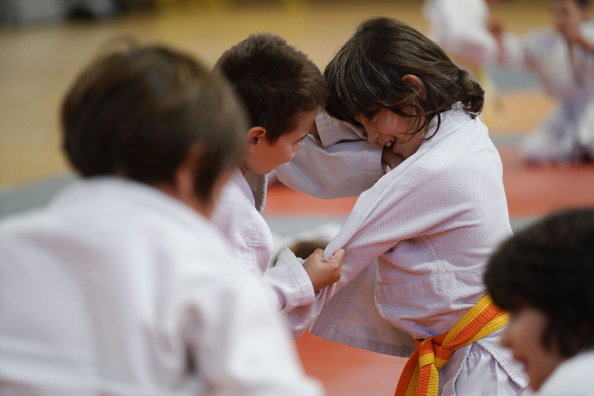 Les imatges del torneig infantil de judo de l'Escola 7