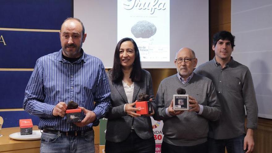 La trufa zaragozana, de feria