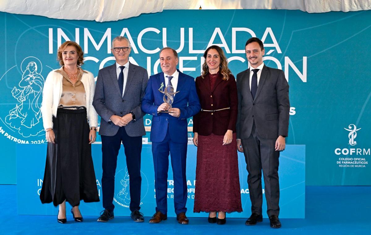 Los premios se entregaron durante la celebración de los actos institucionales de la Patrona de los Farmacéuticos celebrados el pasado sábado en Murcia