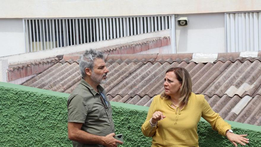 Puerto de la Cruz inicia la retirada de amianto en el CEIP César Manrique con una inversión de 400.000 euros