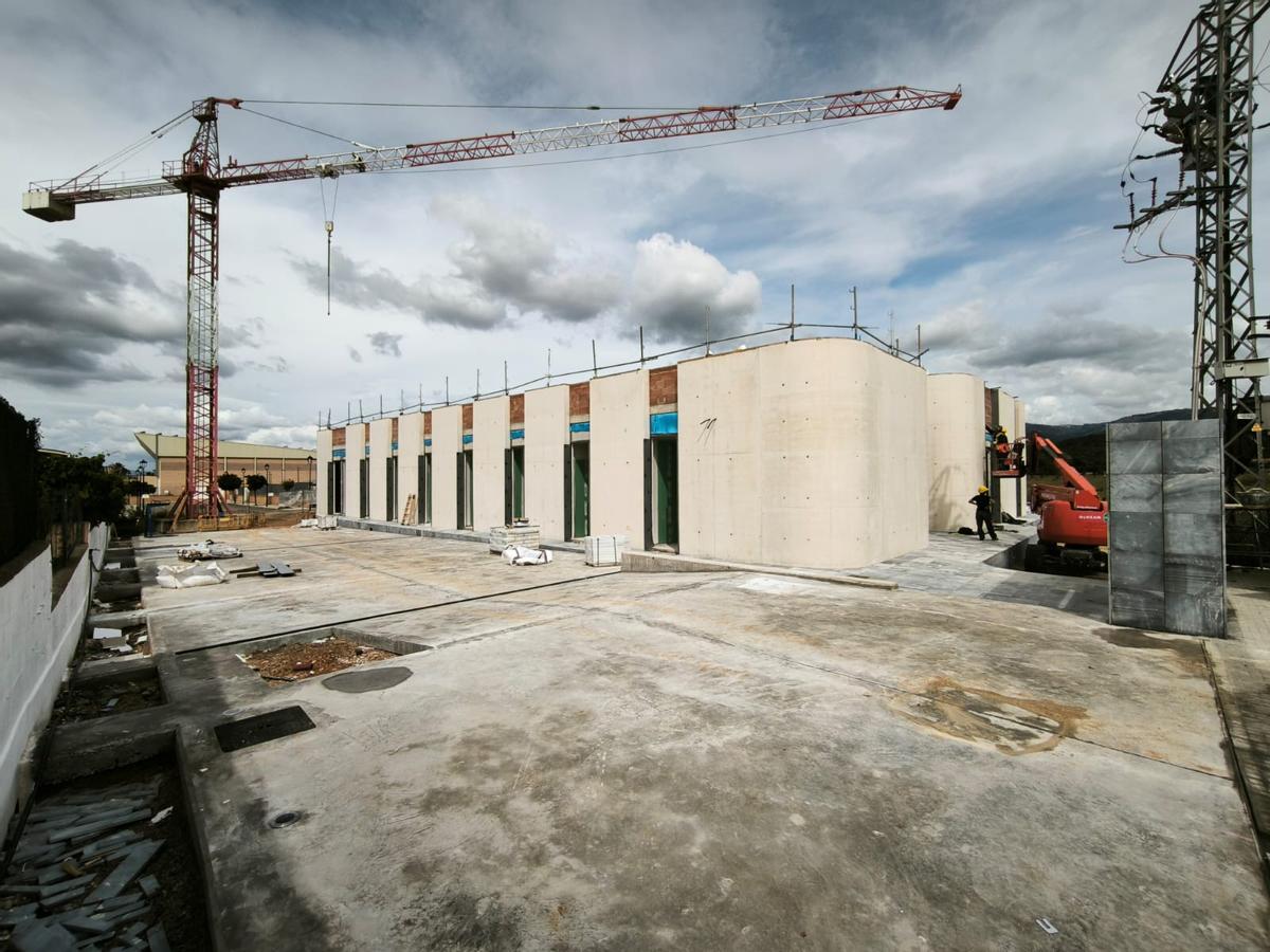 Una imagen del futuro centro sanitario de Consell.