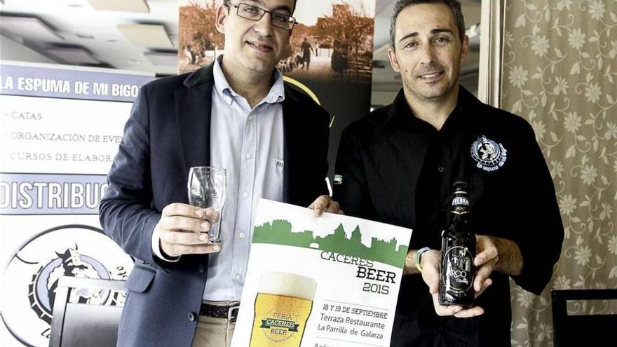 La Feria de Cerveza de Cáceres ofrece una cata de hasta 30 variedades artesanas