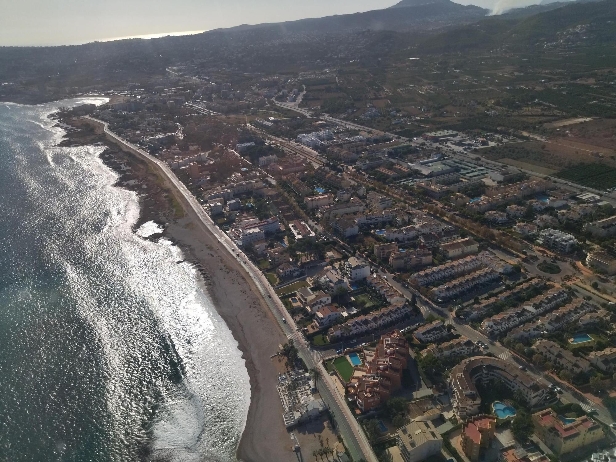 Xàbia, al vuelo