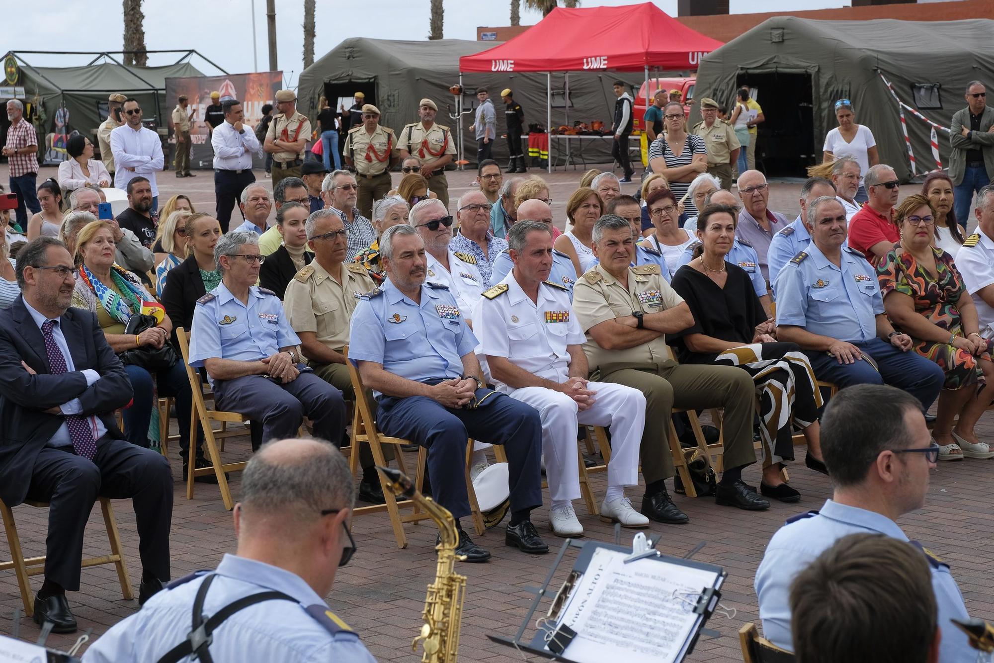 Celebración del Día de las Fuerzas Armadas en Las Palmas de Gran Canaria