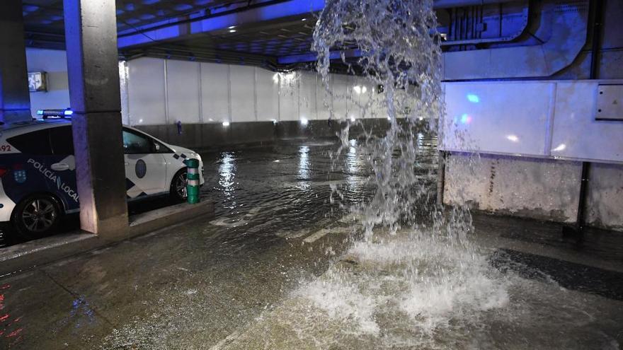 Inundaciones en A Coruña