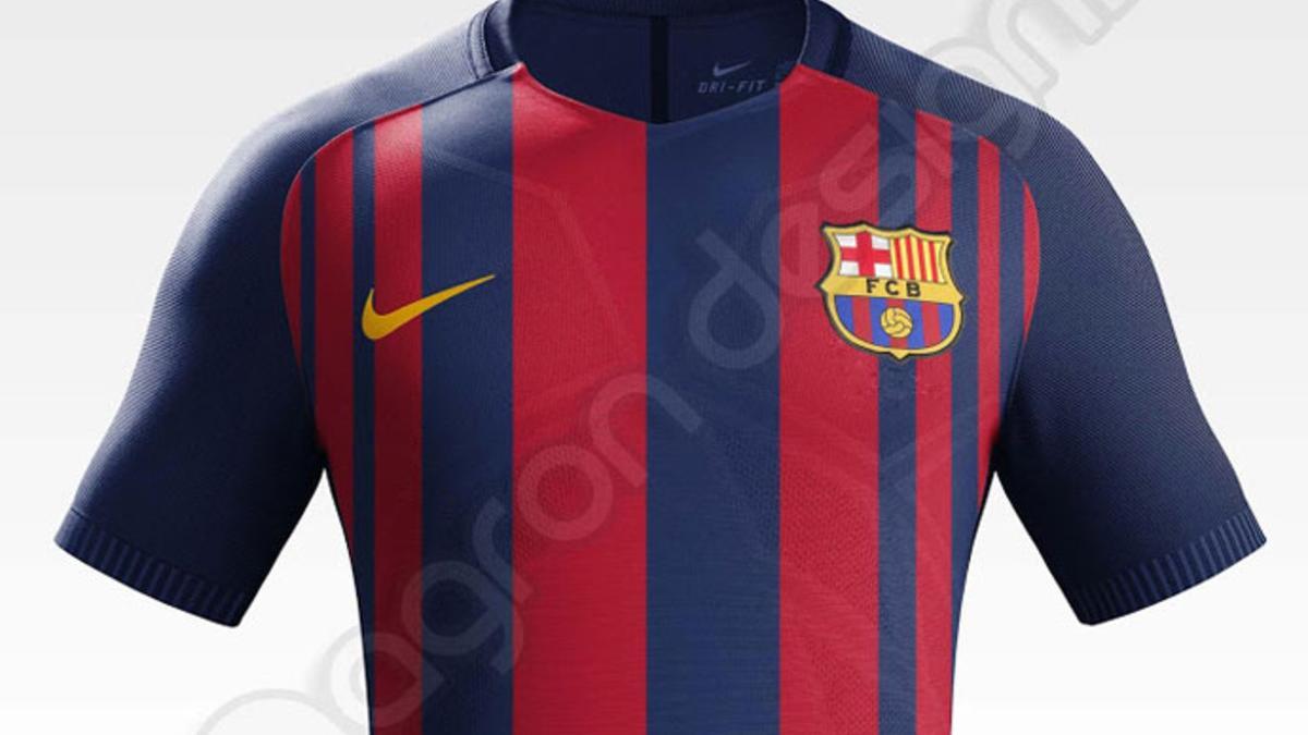 Este es el diseño de la posible equipación del Barcelona 2016/2017