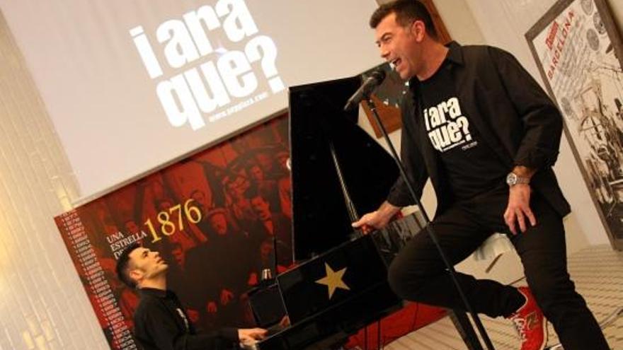 Pep Plaza i Miquel Tejada, aquest divendres a l&#039;antiga Fàbrica Estrella Damm, presentant &#039;I ara què?&#039;