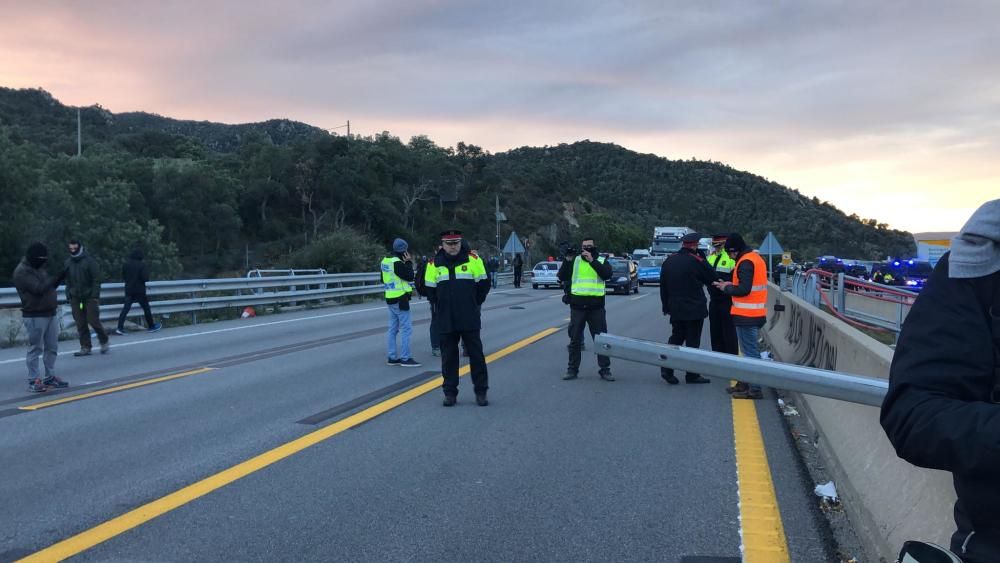 Manifestació a la frontera