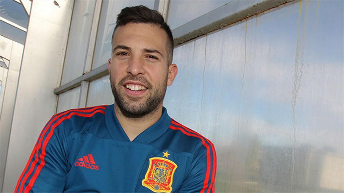 Jordi Alba habló para Diario Sport del Barça y la Selección