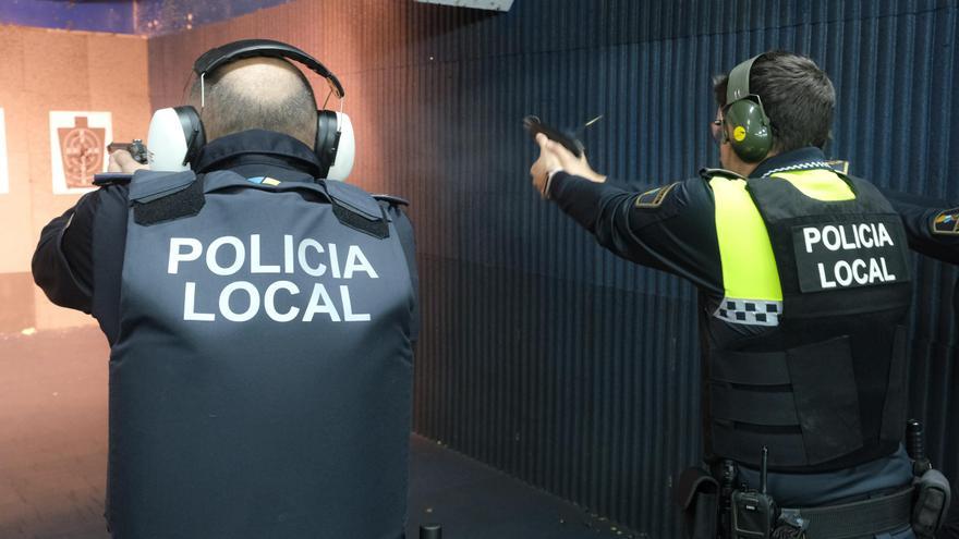 La Policía de Sagunt seguirá en Burriana con sus prácticas de tiro