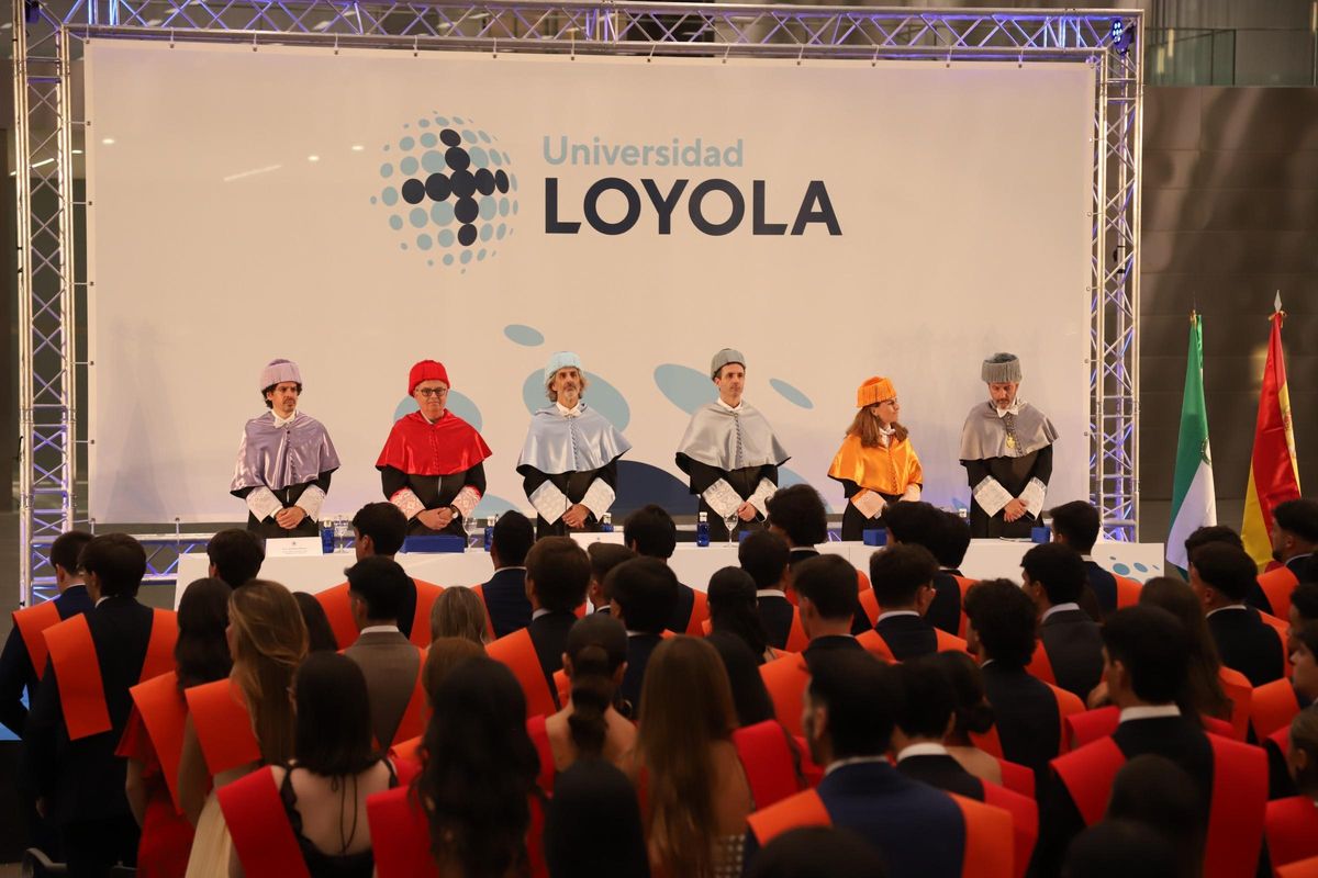 Un momento del acto de graduación.