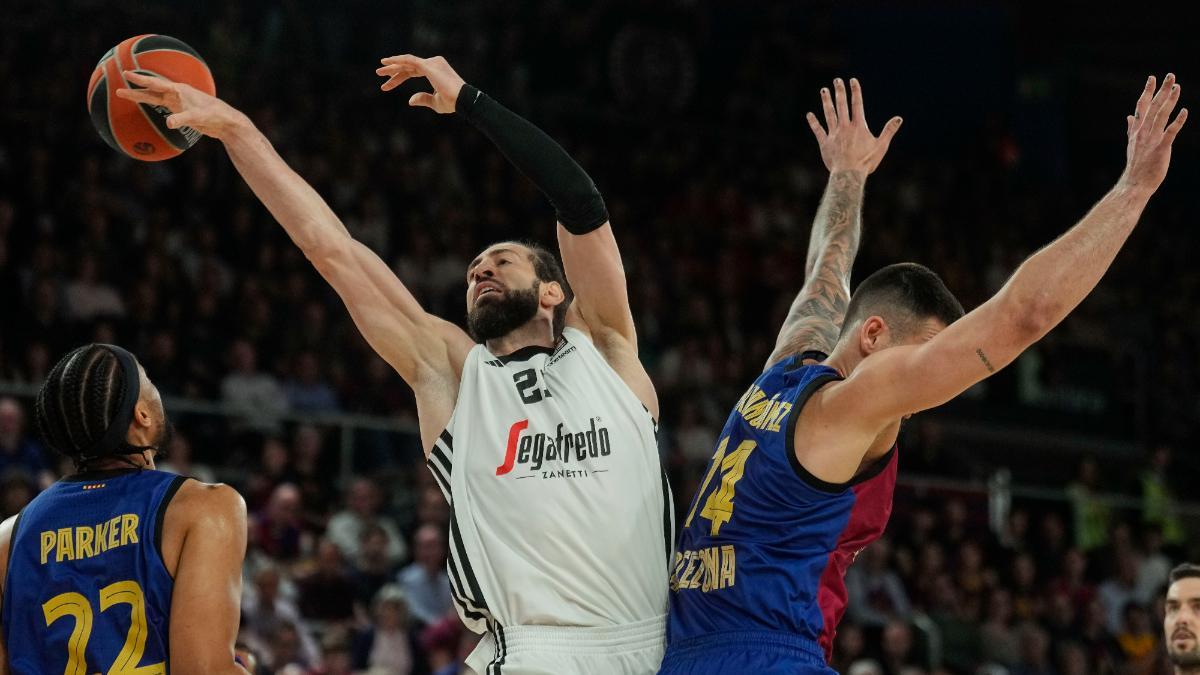 Shengelia, la pasada temporada comtra el Barça