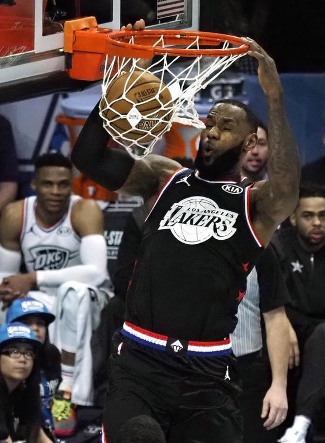 Resumen en imágenes del NBA All Star Game 2019