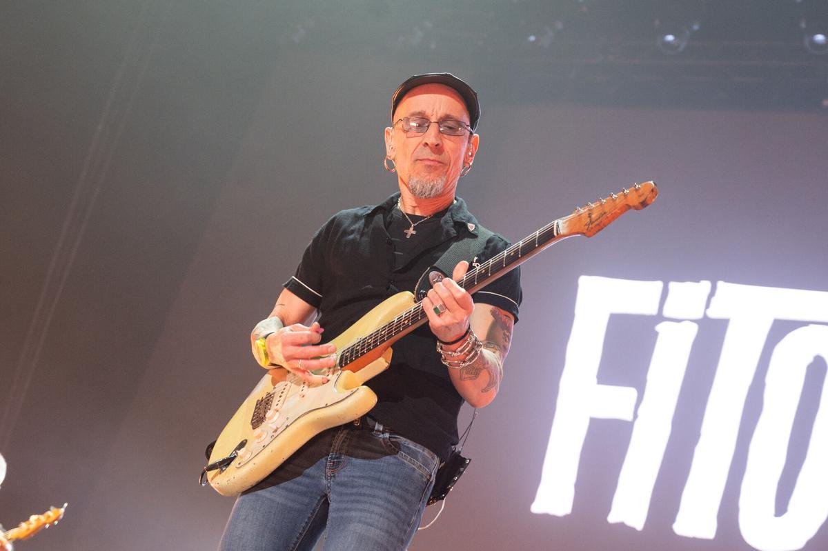 Fito y Fitipaldis en su concierto en Zaragoza en diciembre