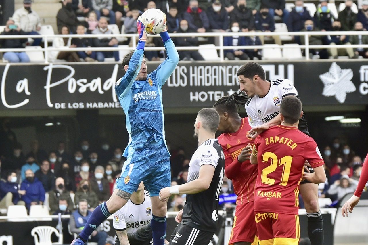 Así ha sido el partido del FC Cartagena contra el Zaragoza