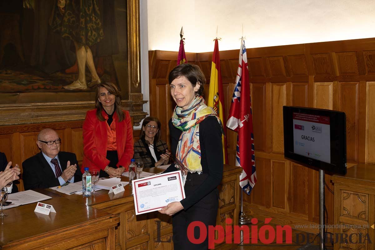 Entrega de los premios Robles Chillida en Caravaca