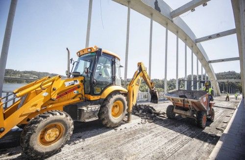 Obras en Puente de O Pedrido