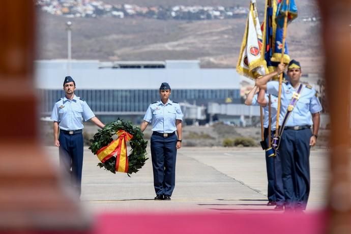 22-06-20   GENTE Y CULTURA. BASE AEREA DE GANDO. INGENIO TELDE.  Toma de  posesión Juan Pablo Sánchez de Lara como nuevo jefe del Mando Aéreo de Canarias Fotos: Juan Castro.  | 22/06/2020 | Fotógrafo: Juan Carlos Castro