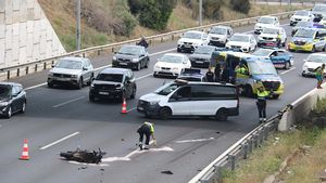Mor un motorista en un accident a l’A-2, a Sant Joan Despí