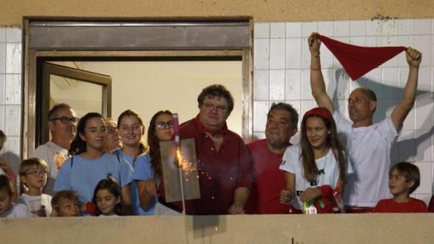 Instantes del Xupinazo en Estivella.